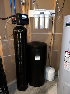 48,000 grain HE Water Softener & 5 Stage RO System