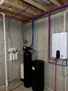 80,000 grain HE Water Softener & 5 Stage R.O. System 2
